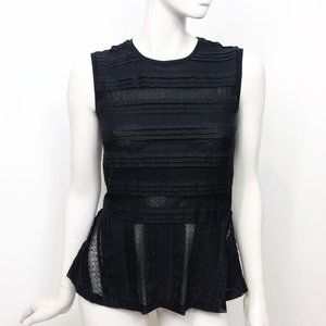 Artelier Nicole Miller Peplum Tank